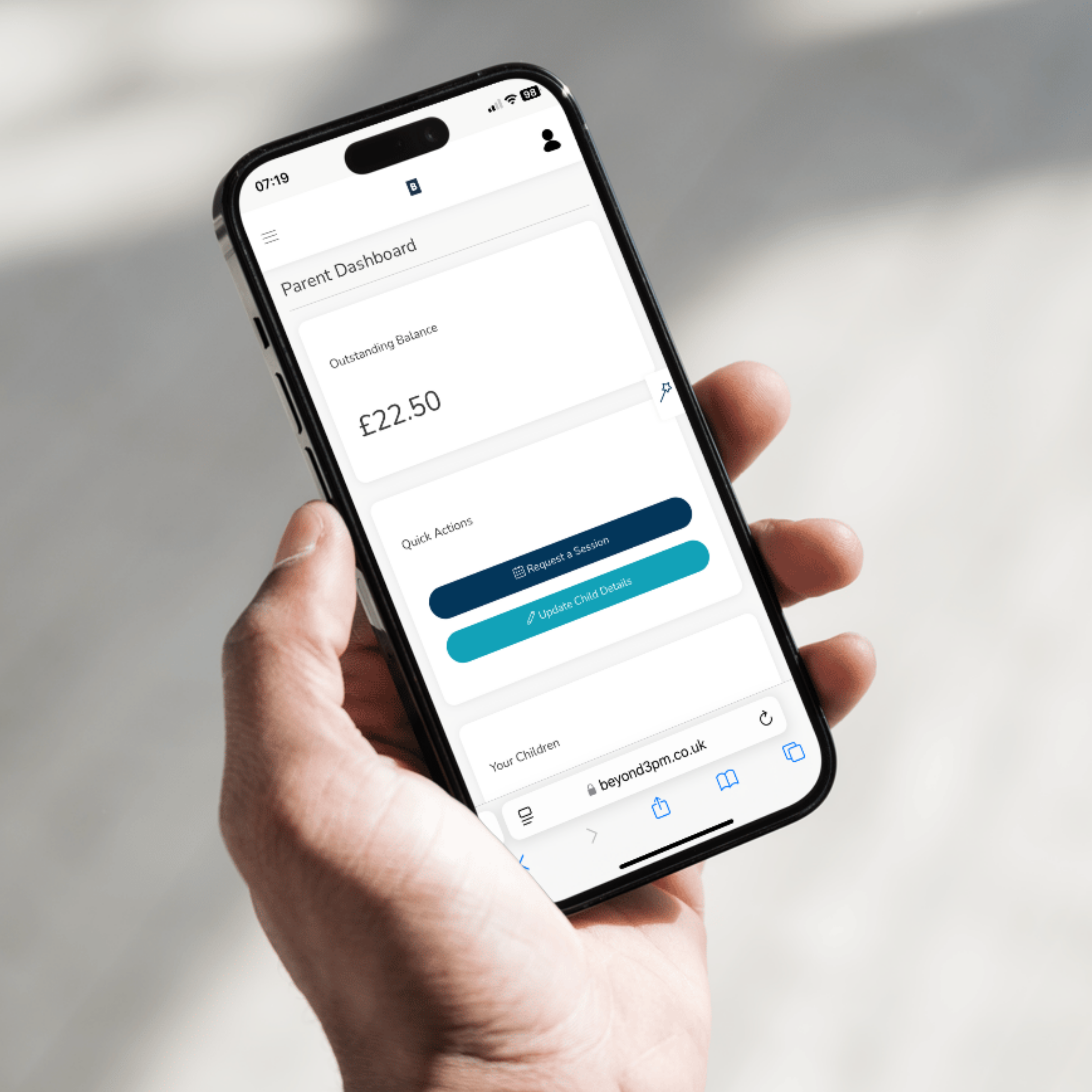 Parent Portal Interface